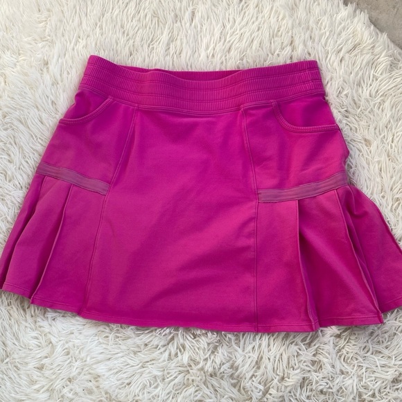 Athleta Pants - ATHLETA Pink Skort Built in shorts Athletic skirt tennis golf size large